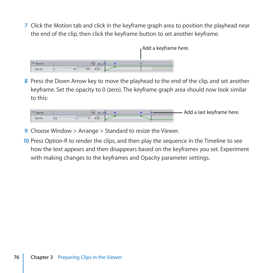 Apple Final Cut Pro 7 User Manual | Page 76 / 178