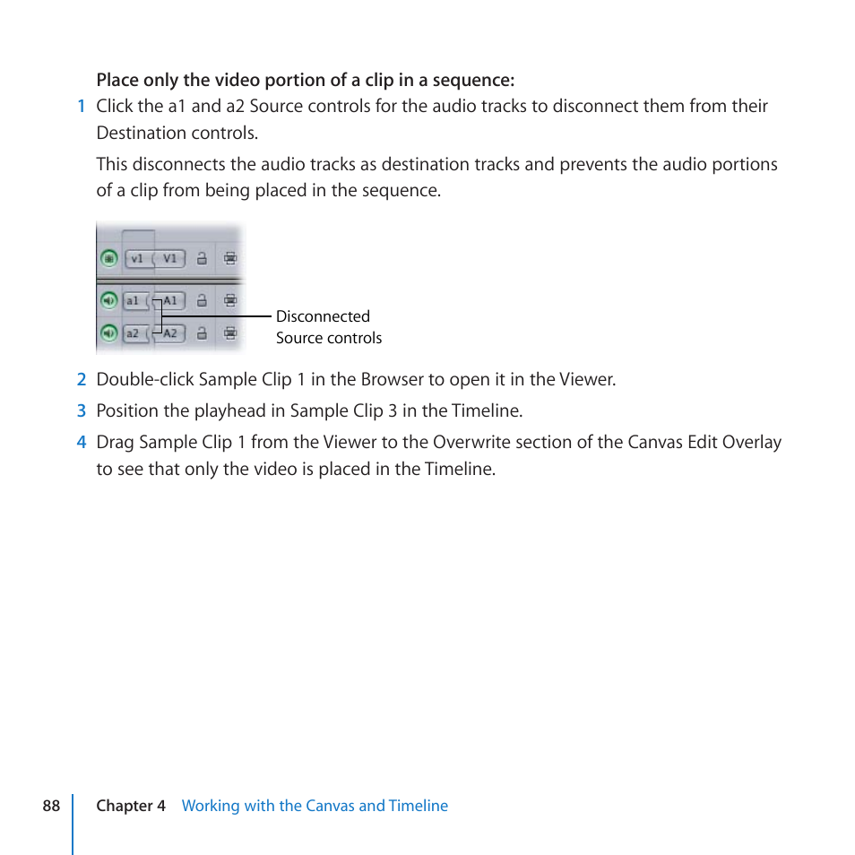 Apple Final Cut Pro 7 User Manual | Page 88 / 178