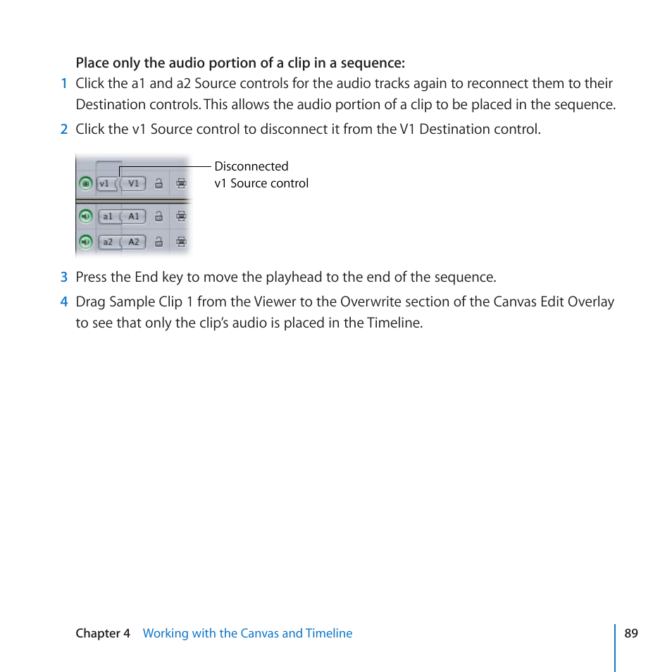 Apple Final Cut Pro 7 User Manual | Page 89 / 178