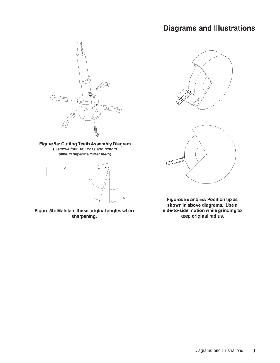 Diagrams and illustrations | Echo 73710S User Manual | Page 12 / 59