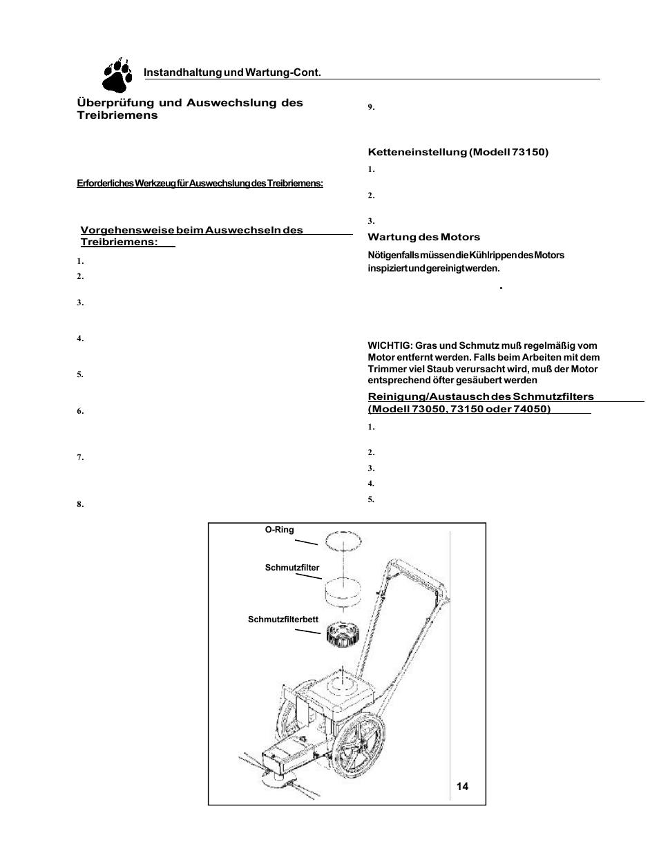 Echo 74065S User Manual | Page 47 / 88