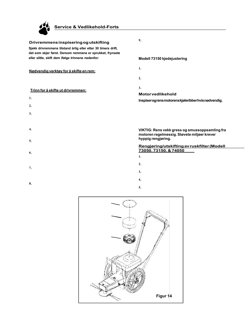 Echo 74065S User Manual | Page 71 / 88