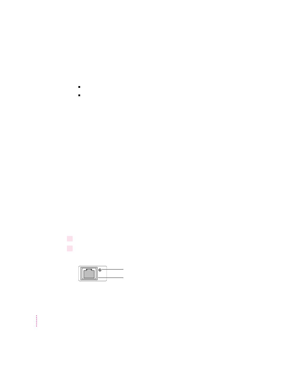 Connecting to a twisted-pair ethernet network | Apple Macintosh 6500 User Manual | Page 100 / 260