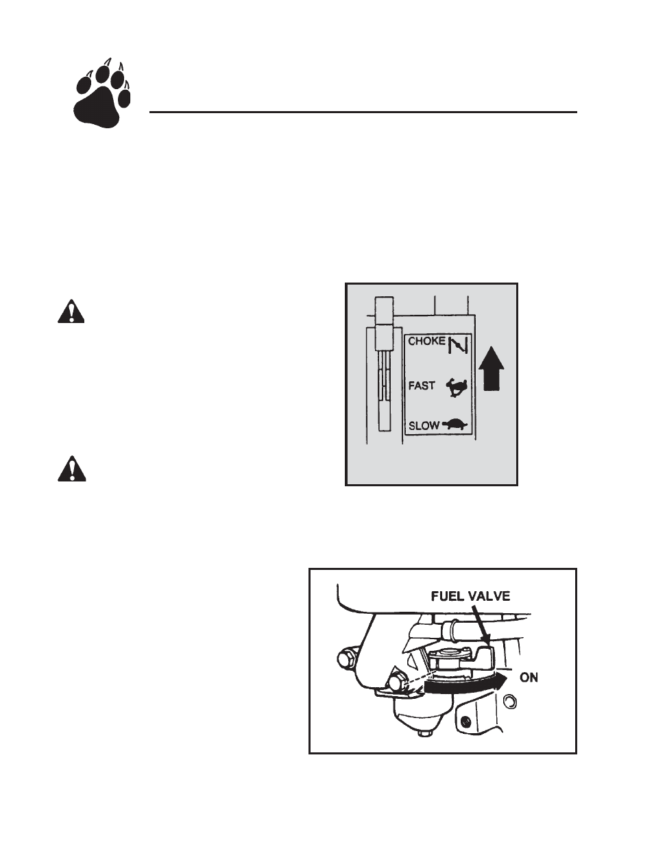 Engine starting instructions-cont | Echo 73050 Owners Manual v.1 User Manual | Page 8 / 15