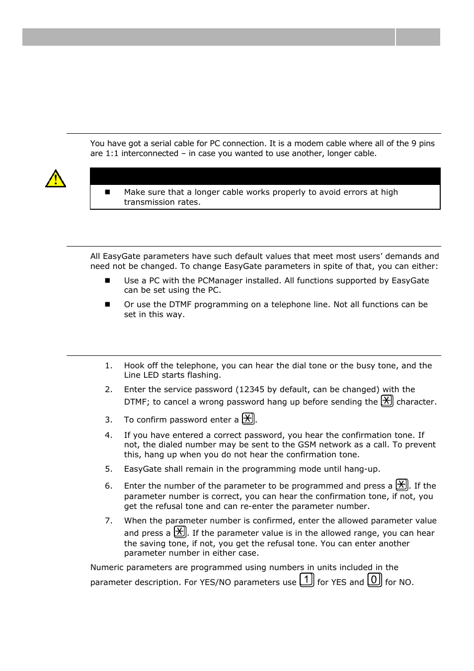 1 2n, Easygate parameters configuration, Pc connection | Easygate parameter programming, Telephone line based programming, 2n® easygate parameters configuration 3.1 | 2N Analogue GSM gateway 2N EasyGate - Manual, 1575 v1.1.0.2 User Manual | Page 24 / 69