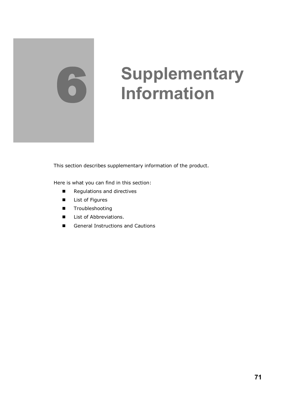 Supplementary information | 2N Analogue GSM gateway 2N EasyGate PRO - Manual, 1749 v1.03 User Manual | Page 71 / 79