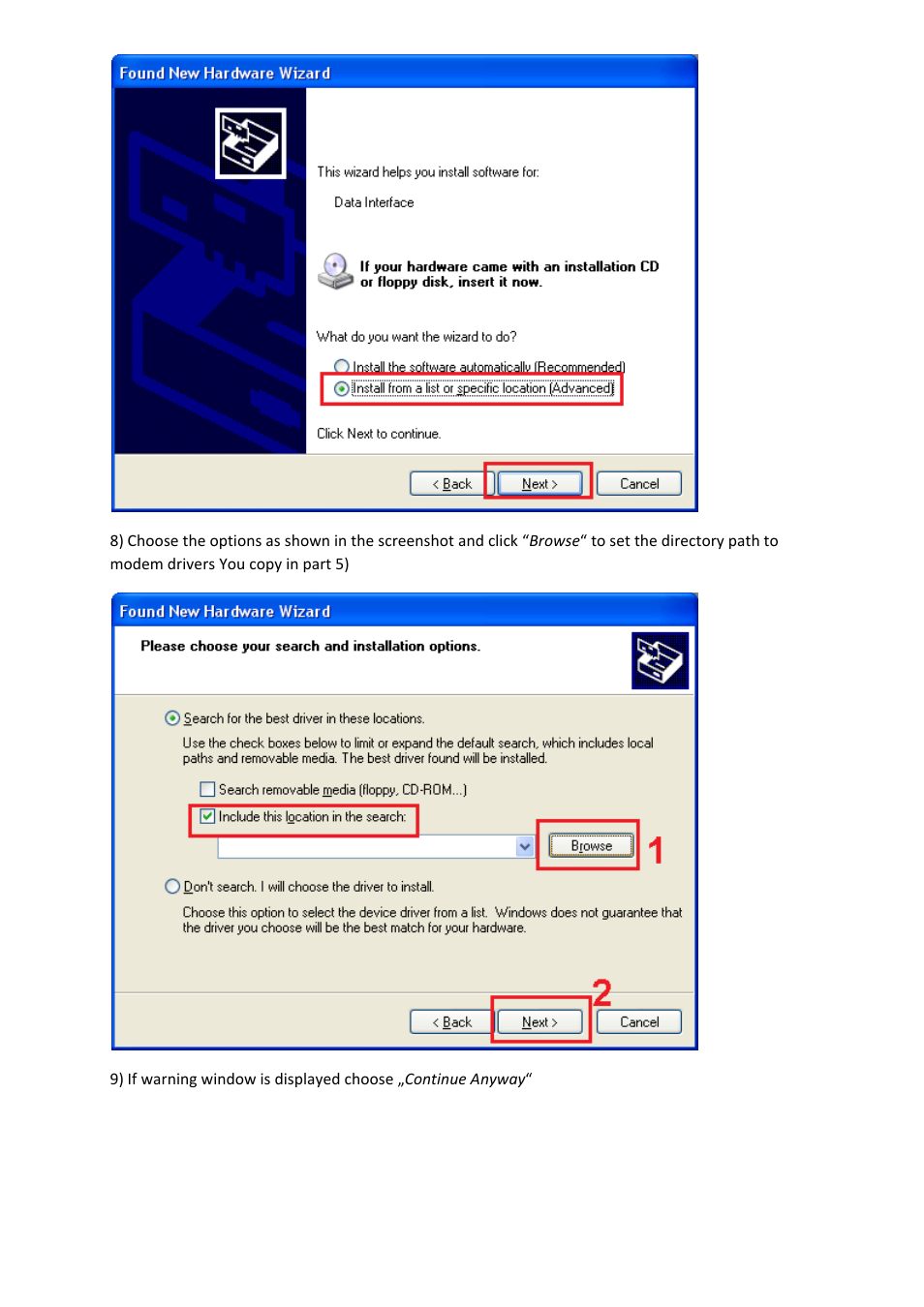 2N Analogue UMTS gateway 2N EasyGate UMTS USB - Quick Start User Manual | Page 2 / 9