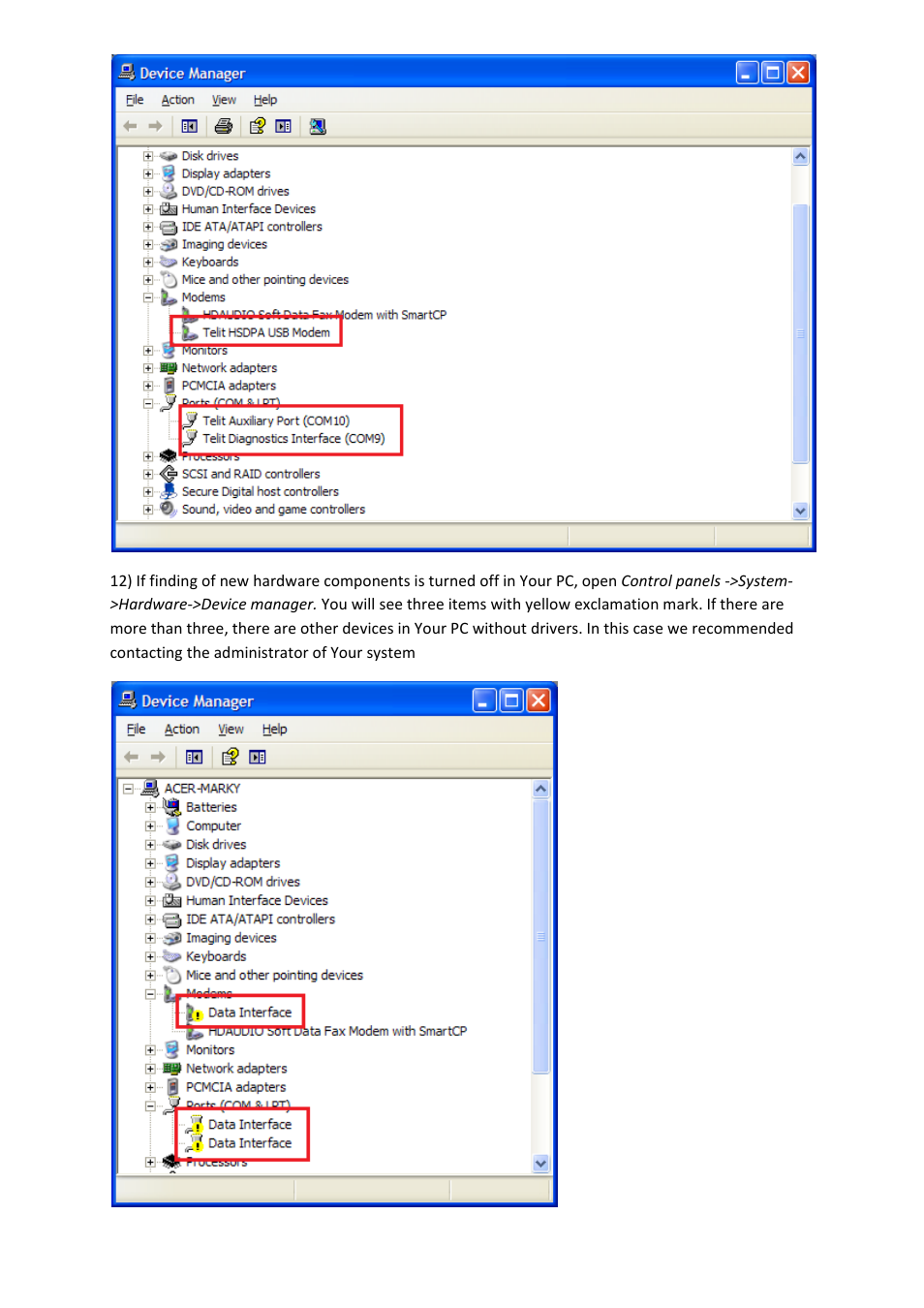 2N Analogue UMTS gateway 2N EasyGate UMTS USB - Quick Start User Manual | Page 4 / 9