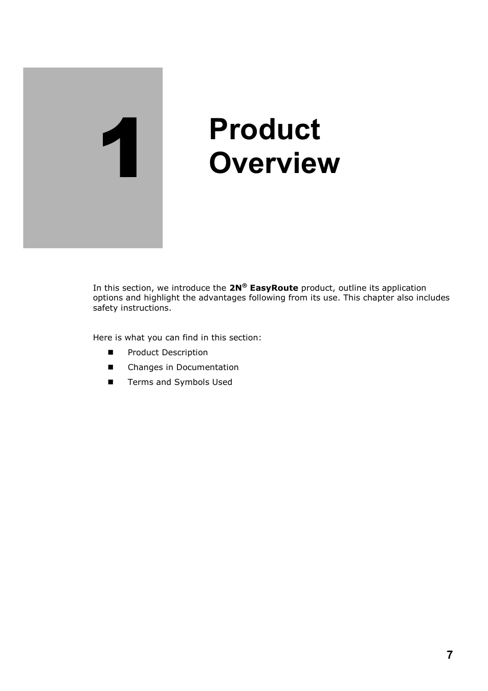 Product overview | 2N Wireless 3G router 2N EasyRoute_new design - User manual, 1670 v1.06 User Manual | Page 7 / 101