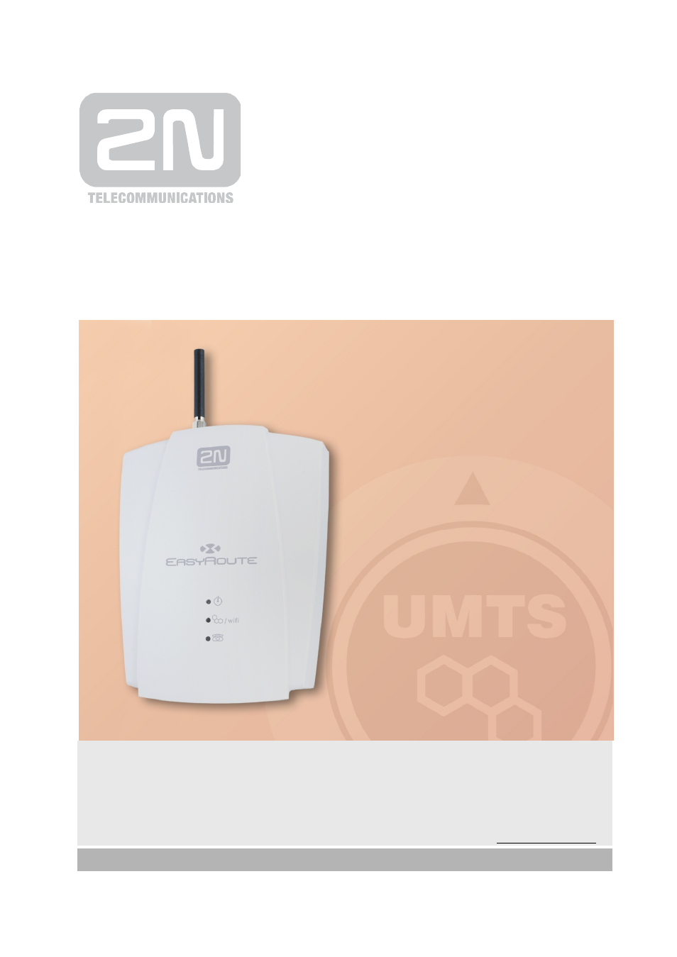 2N Wireless 3G router 2N EasyRoute_old design - User manual, 1571 v1.06 User Manual | 99 pages