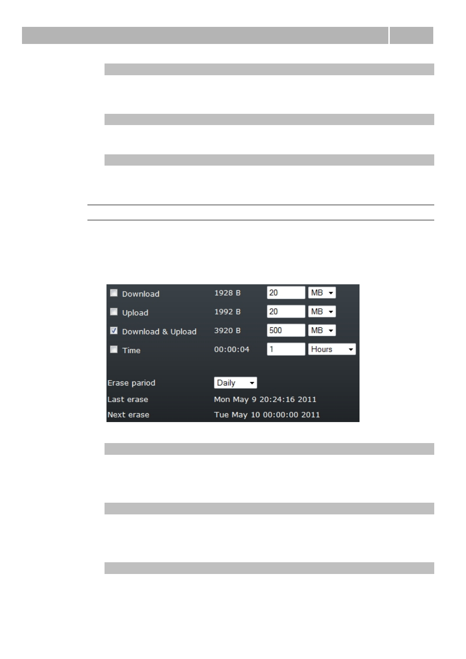 Table of programmable parameters 3.2 | 2N Wireless 3G router 2N EasyRoute_old design - User manual, 1571 v1.06 User Manual | Page 34 / 99