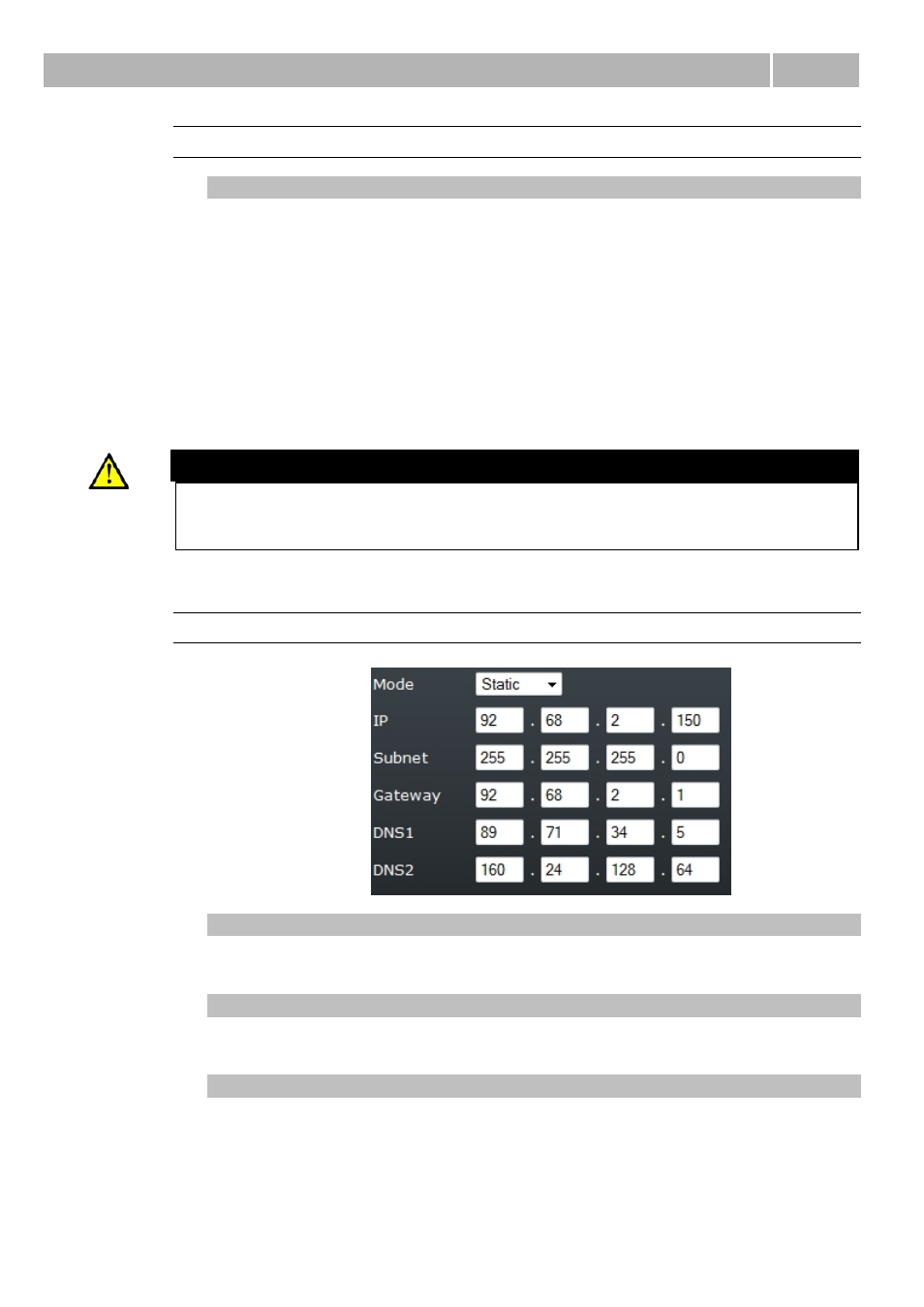 Table of programmable parameters 3.2, 58 wan, Static | 2N Wireless 3G router 2N EasyRoute_old design - User manual, 1571 v1.06 User Manual | Page 58 / 99