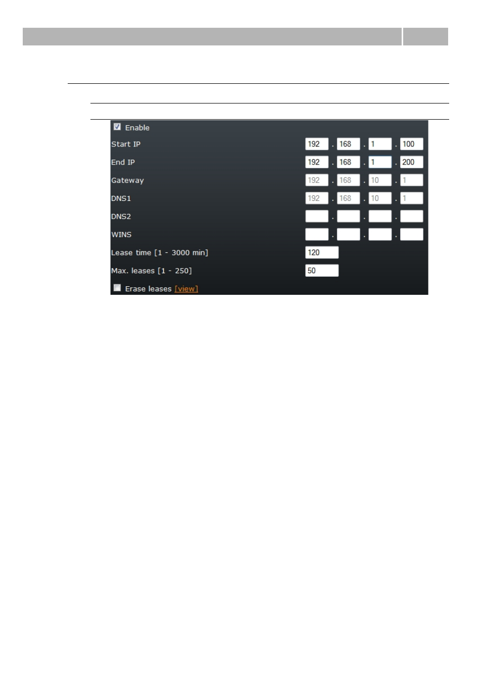 Setup menu > services | 2N Wireless 3G router 2N EasyRoute_old design - User manual, 1571 v1.06 User Manual | Page 65 / 99