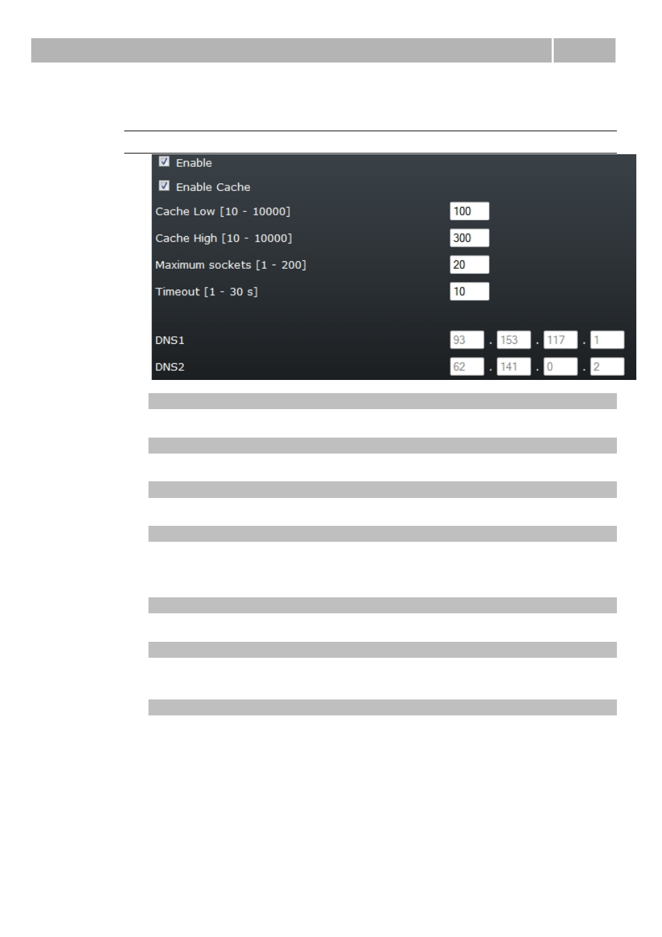 Table of programmable parameters 3.2 | 2N Wireless 3G router 2N EasyRoute_old design - User manual, 1571 v1.06 User Manual | Page 67 / 99