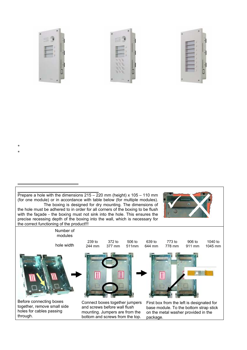 2N Entrance guard 2N Helios - Manual - antivandal installation User Manual | 2 pages