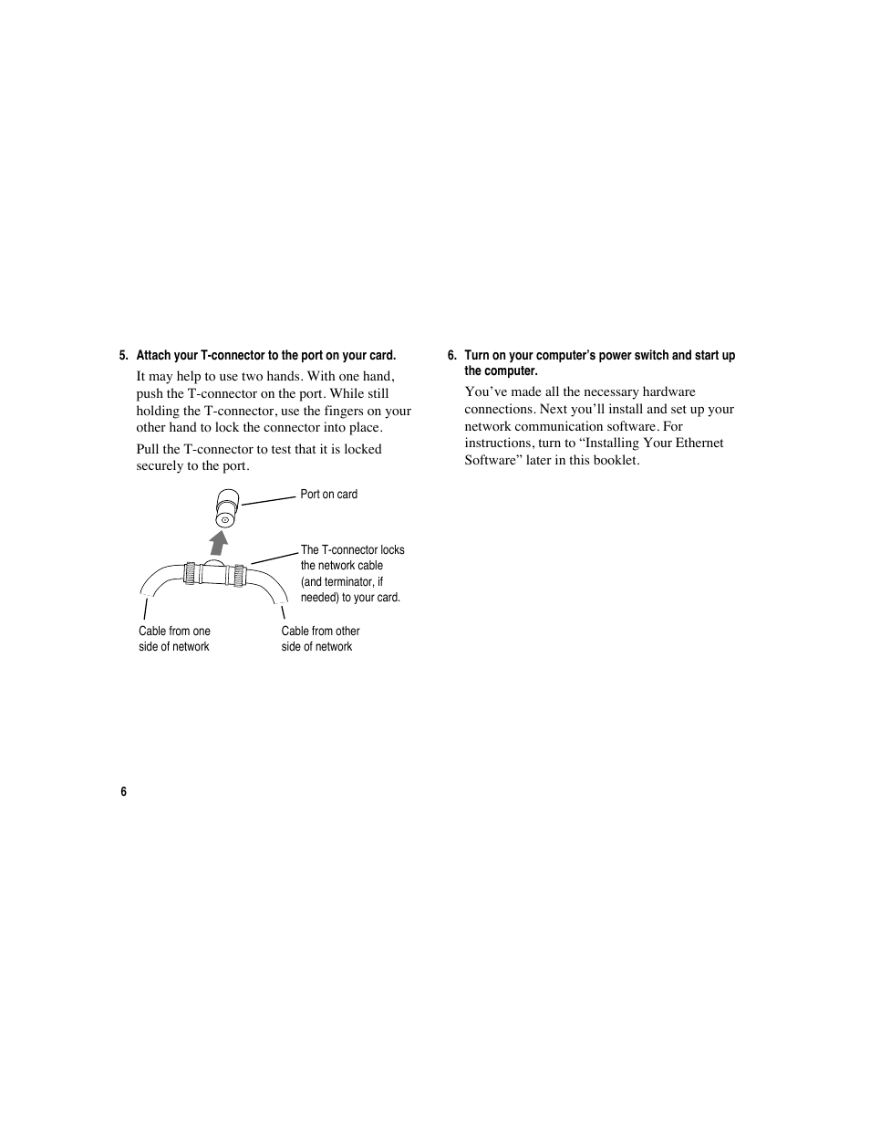 Apple Ethernet CS II Card User Manual | Page 6 / 25
