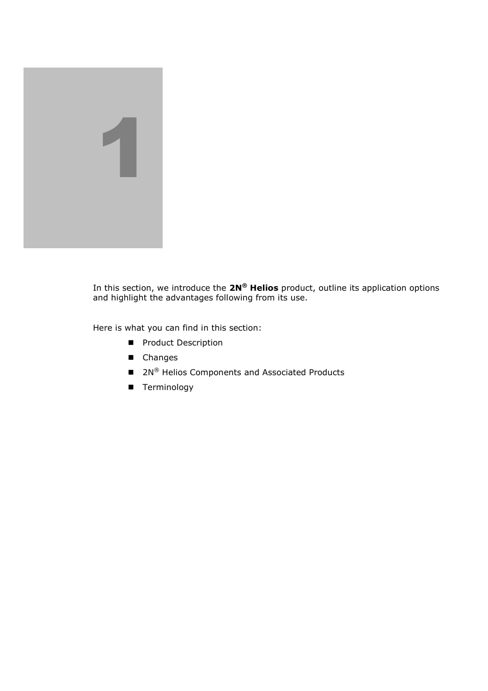 Product overview | 2N Door intercom 2N Helios - Manual, 1322 v3.0 User Manual | Page 7 / 76