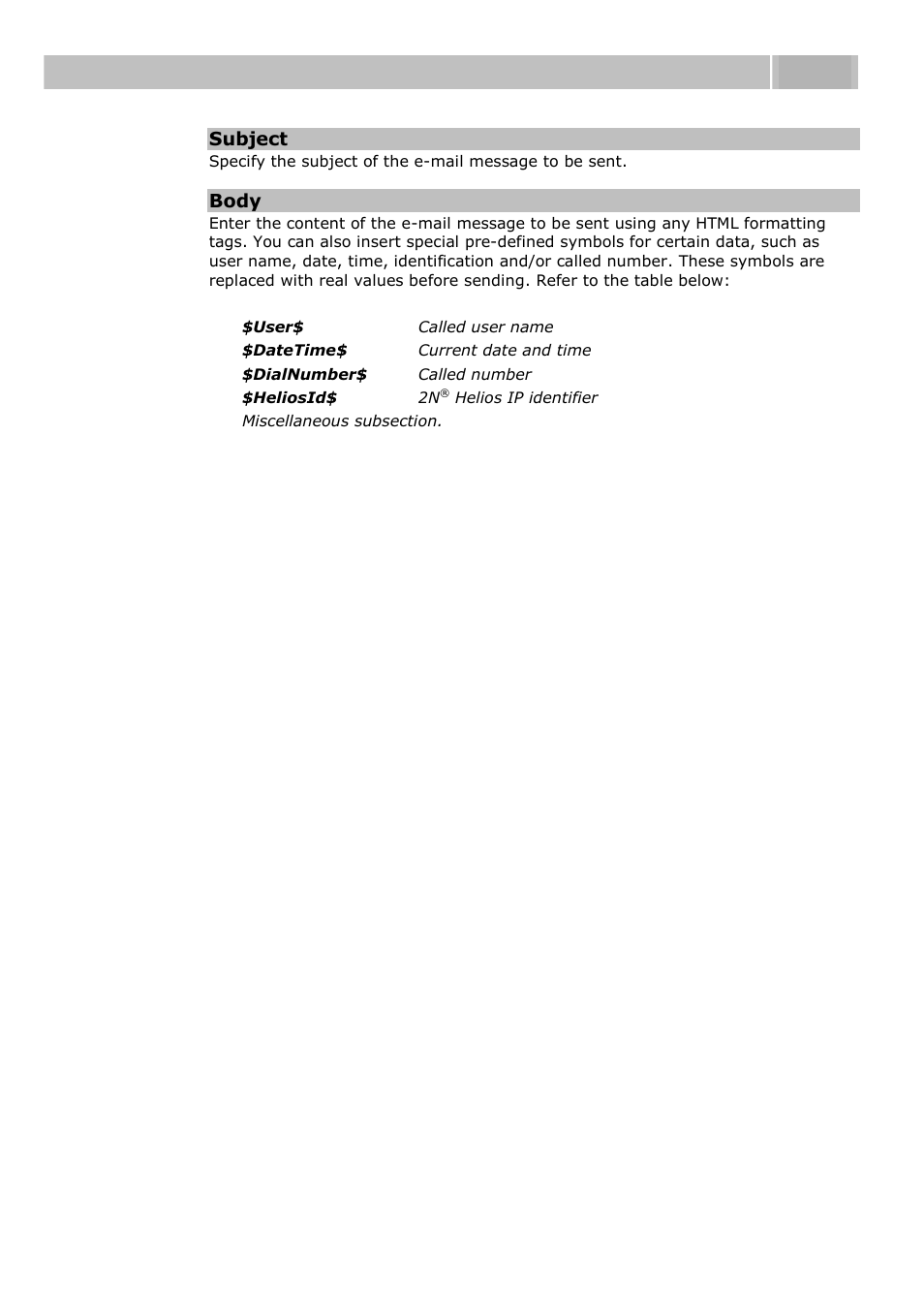 Configuration 3.3 | 2N Helios IP User manual, 1510 v1.13 User Manual | Page 116 / 143