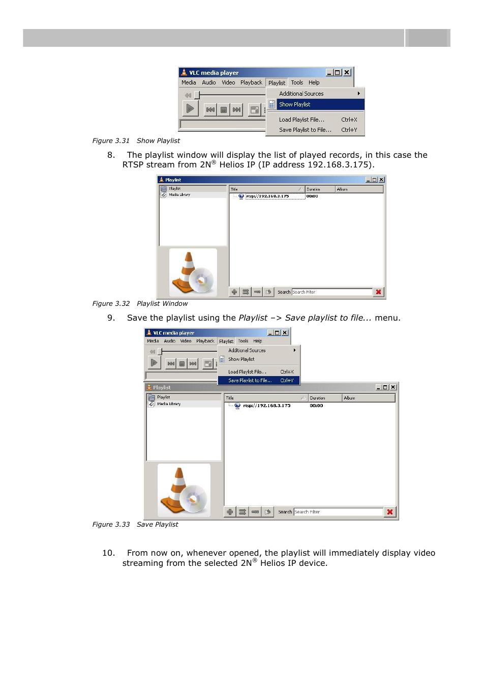 Configuration 3.3 | 2N Helios IP User manual, 1510 v1.13 User Manual | Page 92 / 143