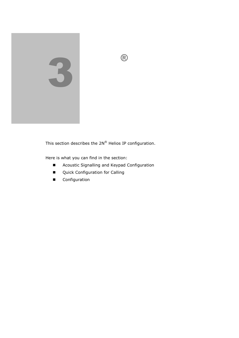 Helios ip configuration | 2N Helios IP User manual, 1510 v1.12 User Manual | Page 43 / 127