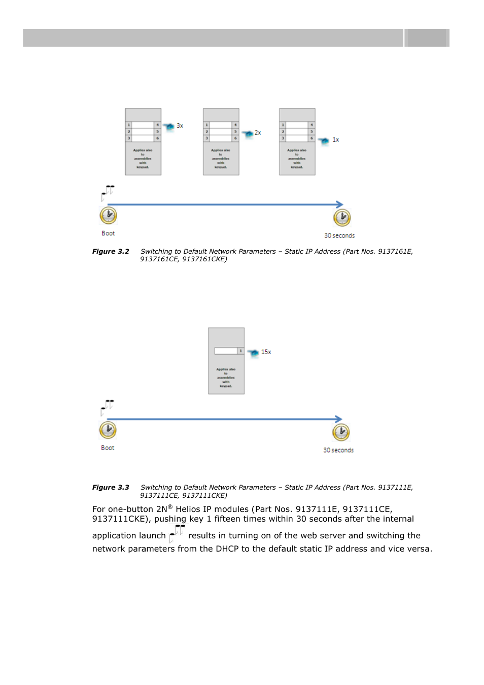 Acoustic signalling and keypad configuration 3.1 | 2N Helios IP User manual, 1510 v1.12 User Manual | Page 46 / 127