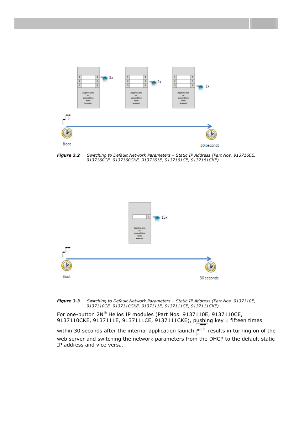Acoustic signalling and keypad configuration 3.1 | 2N Helios IP User manual, 1510 v1.11 User Manual | Page 44 / 119