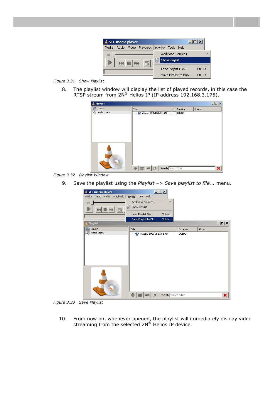 Configuration 3.3 | 2N Helios IP User manual, 1510 v1.11 User Manual | Page 83 / 119