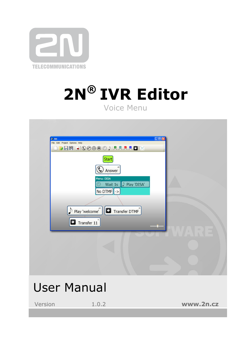 2N IVR Editor manual v1.0.2 User Manual | 43 pages