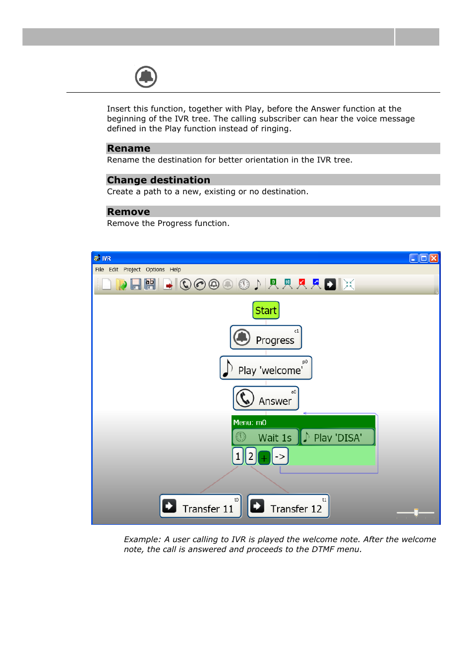 Progress, Configuration 4.1 | 2N IVR Editor manual v1.0.2 User Manual | Page 20 / 43