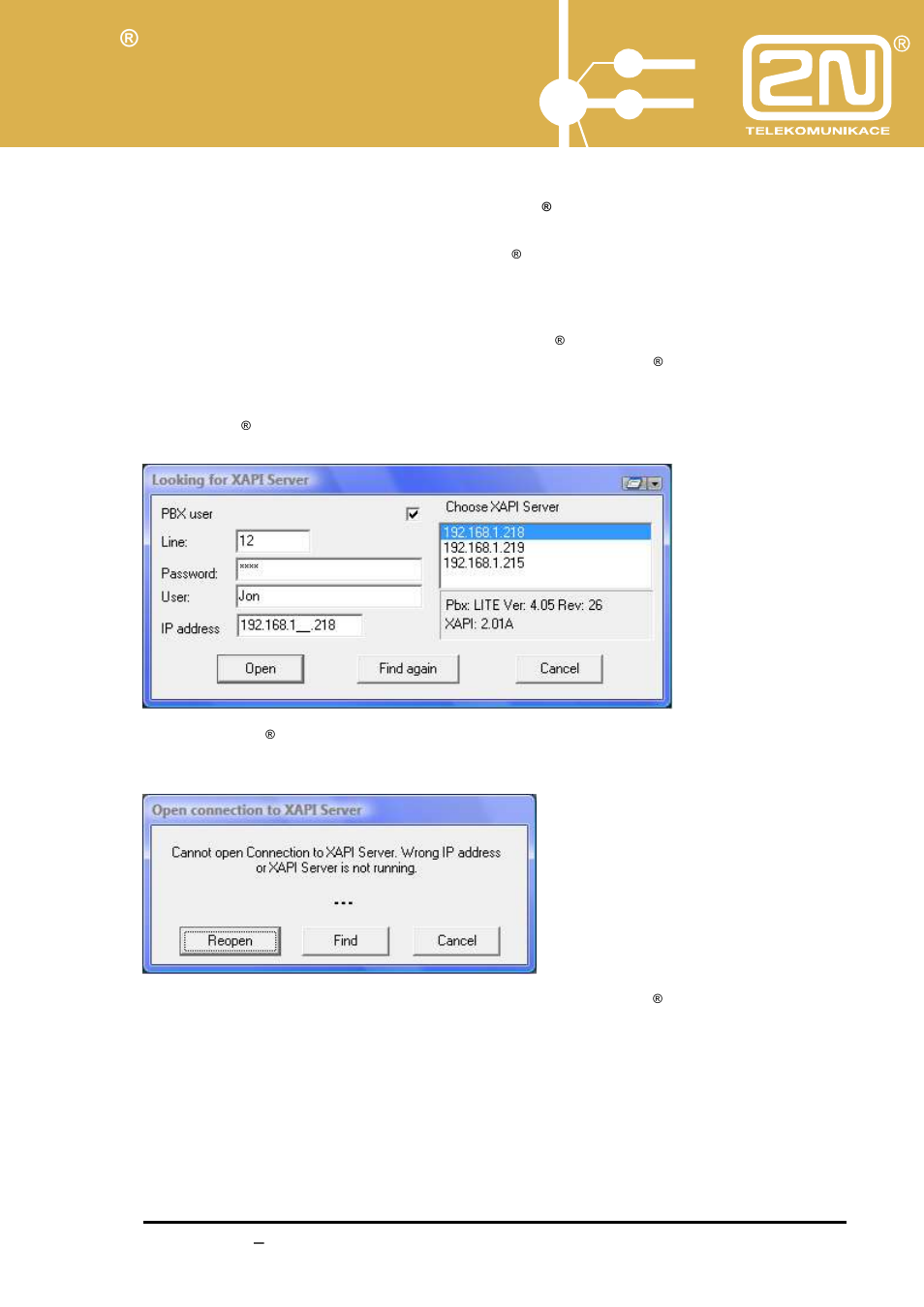 Pbx assistant | 2N Omega Lite PBX Assistant - manual v1.2 User Manual | Page 15 / 57