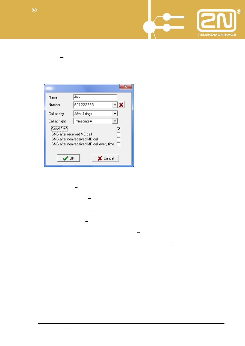 Pbx assistant | 2N Omega Lite PBX Assistant - manual v1.2 User Manual | Page 35 / 57