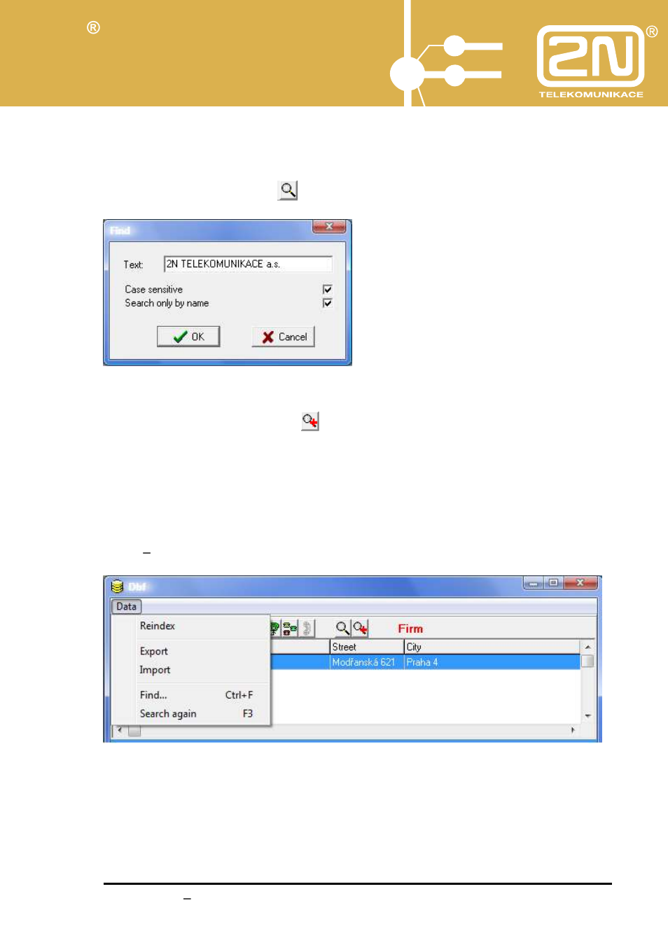 Pbx assistant | 2N Omega Lite PBX Assistant - manual v1.2 User Manual | Page 46 / 57