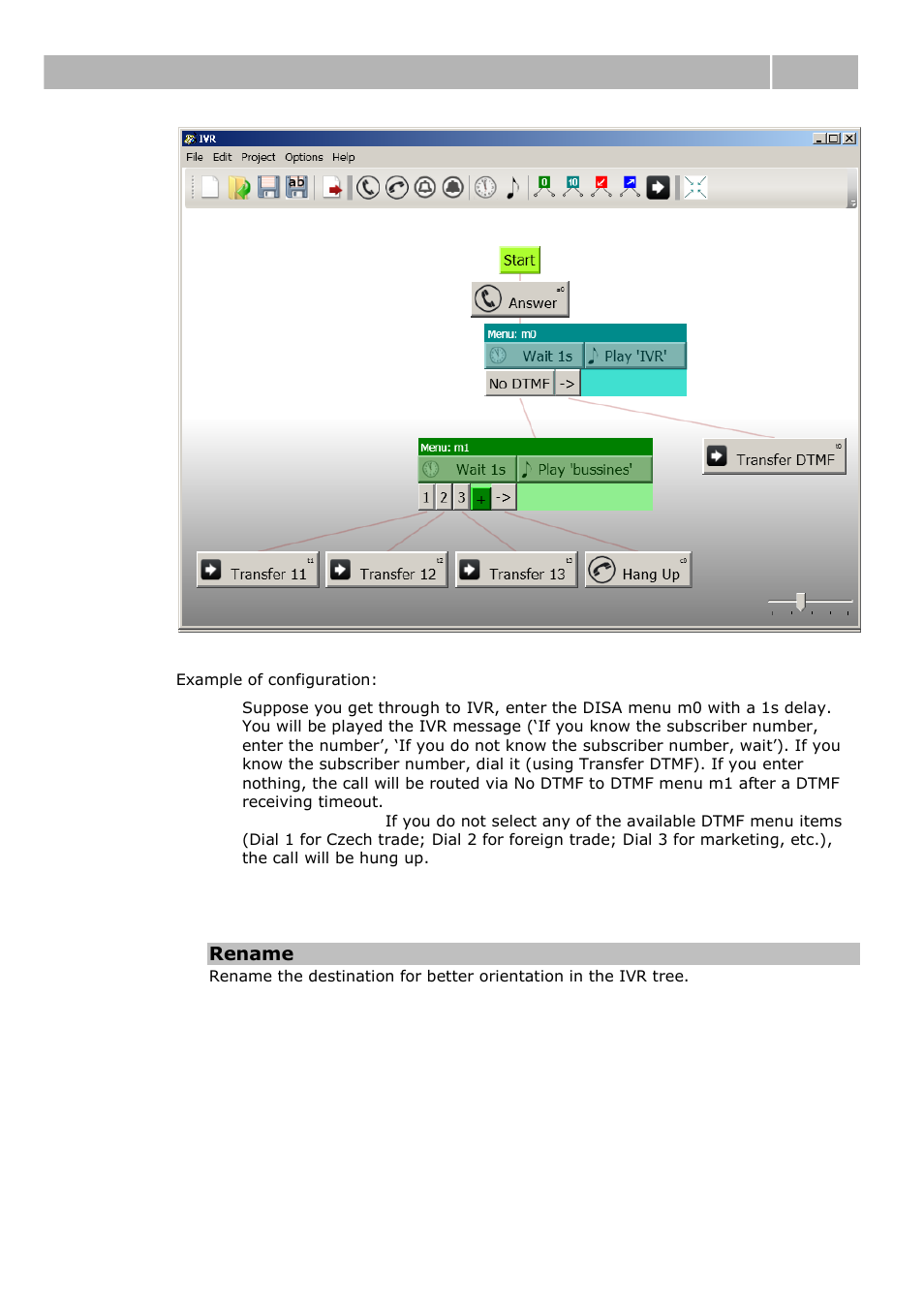 Configuration 3.1 | 2N IVR Editor manual v1.0 User Manual | Page 24 / 43