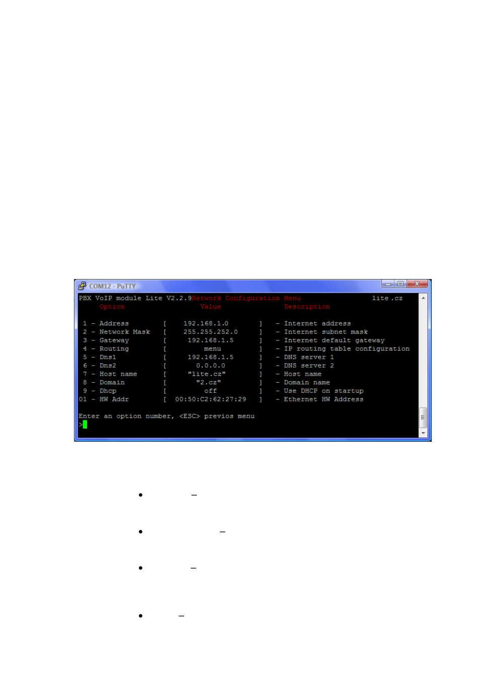2N Omega series - VoIP manual v1.4 User Manual | Page 27 / 113