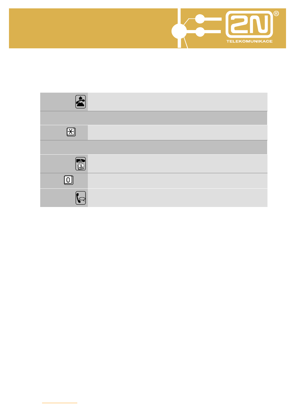 Omega 48 basic services | 2N Omega 48 - Basic Services v1.0 User Manual | Page 16 / 60