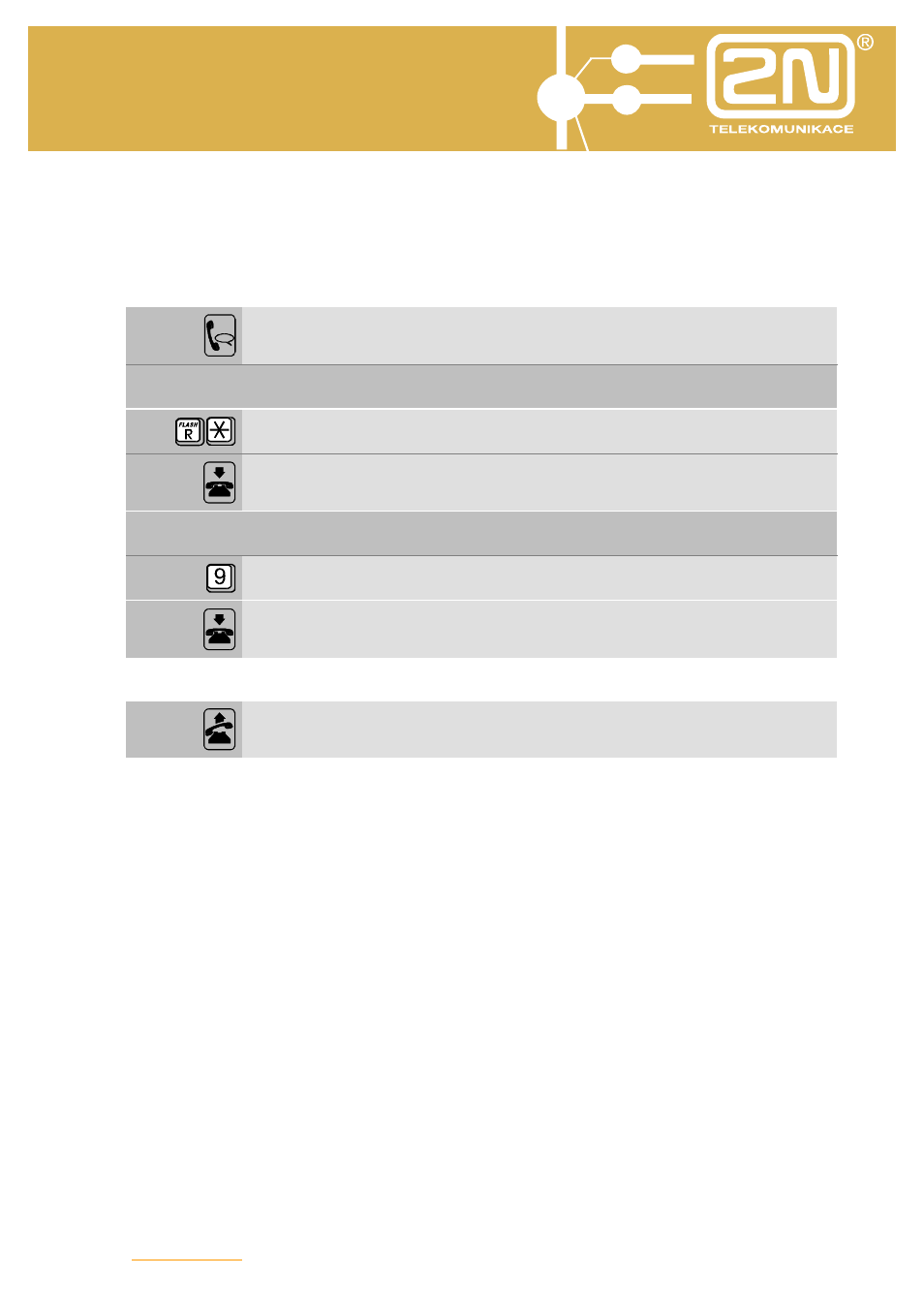 Omega 48 basic services | 2N Omega 48 - Basic Services v1.0 User Manual | Page 19 / 60