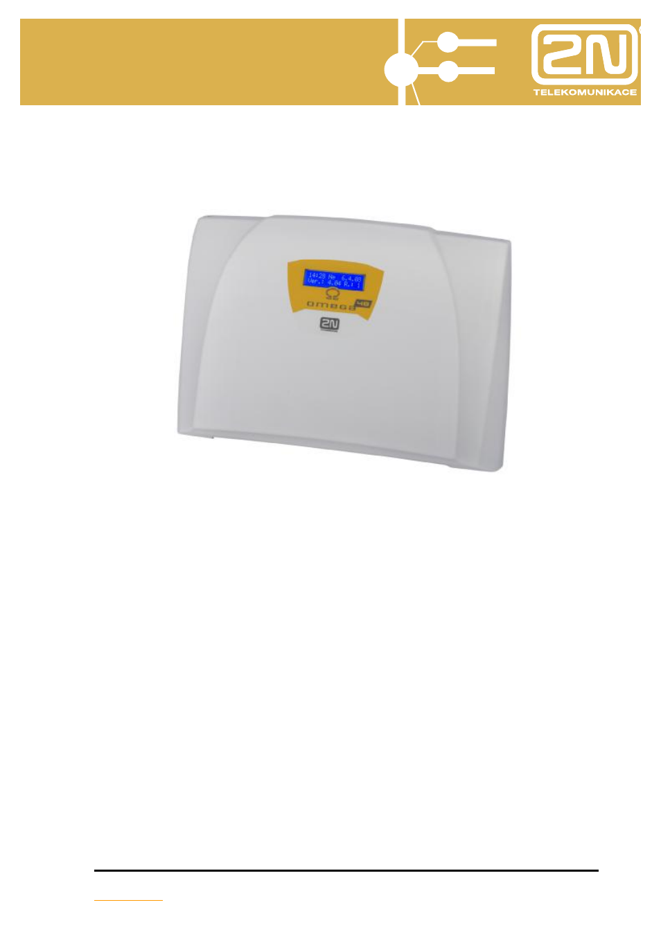 Omega 48 installation manual | 2N Omega 48 - Installation Manual v1.0 User Manual | Page 5 / 48