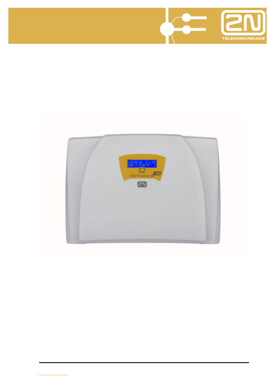Omega 48 installation manual | 2N Omega 48 - Installation Manual v1.0 User Manual | Page 8 / 48
