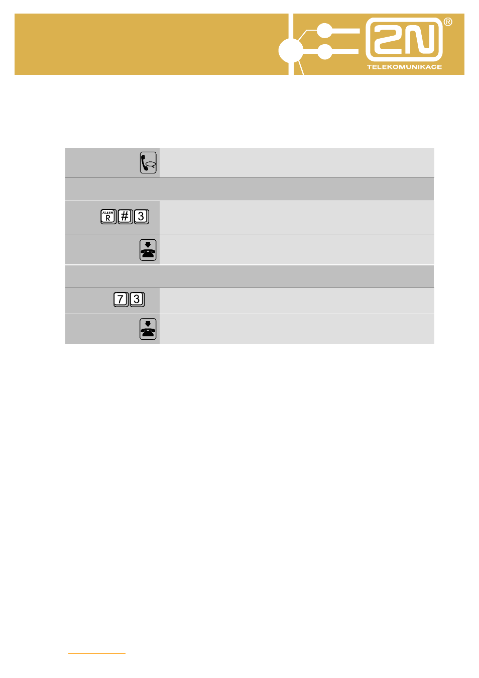 Omega 48 operator services | 2N Omega 48 - Operator Services v1.0 User Manual | Page 12 / 48