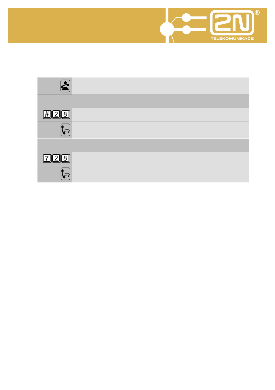 Omega 48 operator services | 2N Omega 48 - Operator Services v1.0 User Manual | Page 16 / 48