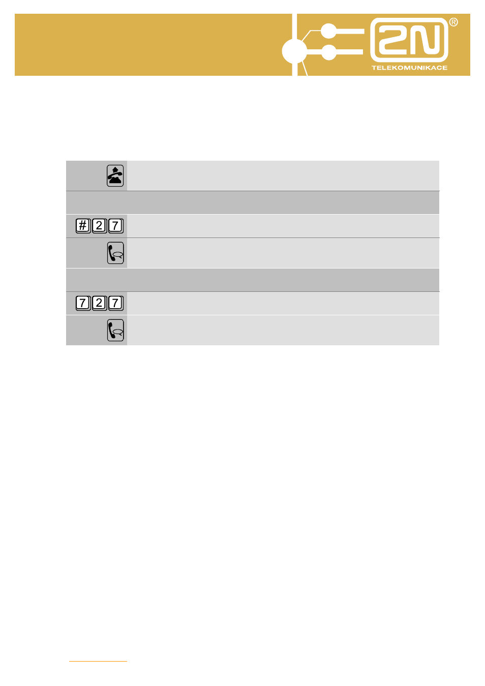 Omega 48 operator services | 2N Omega 48 - Operator Services v1.0 User Manual | Page 17 / 48
