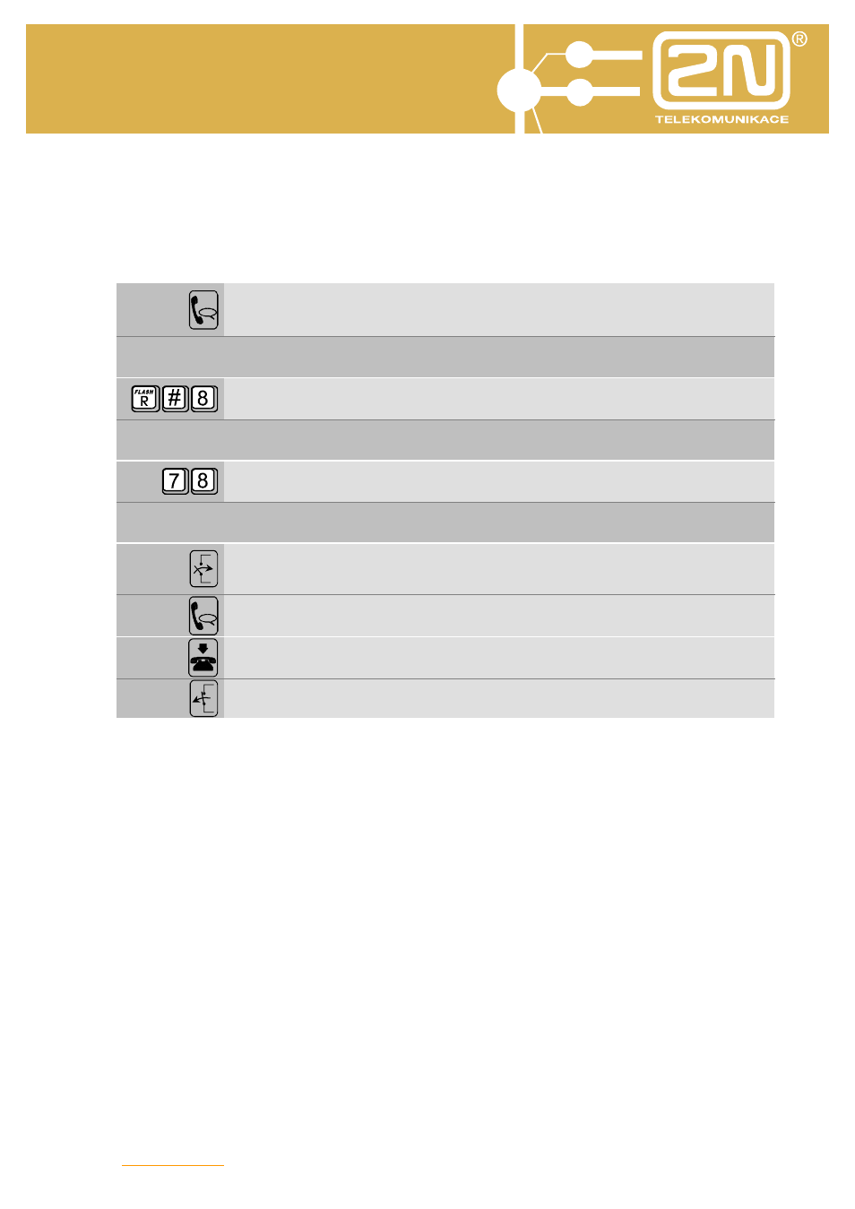 Omega 48 operator services | 2N Omega 48 - Operator Services v1.0 User Manual | Page 19 / 48
