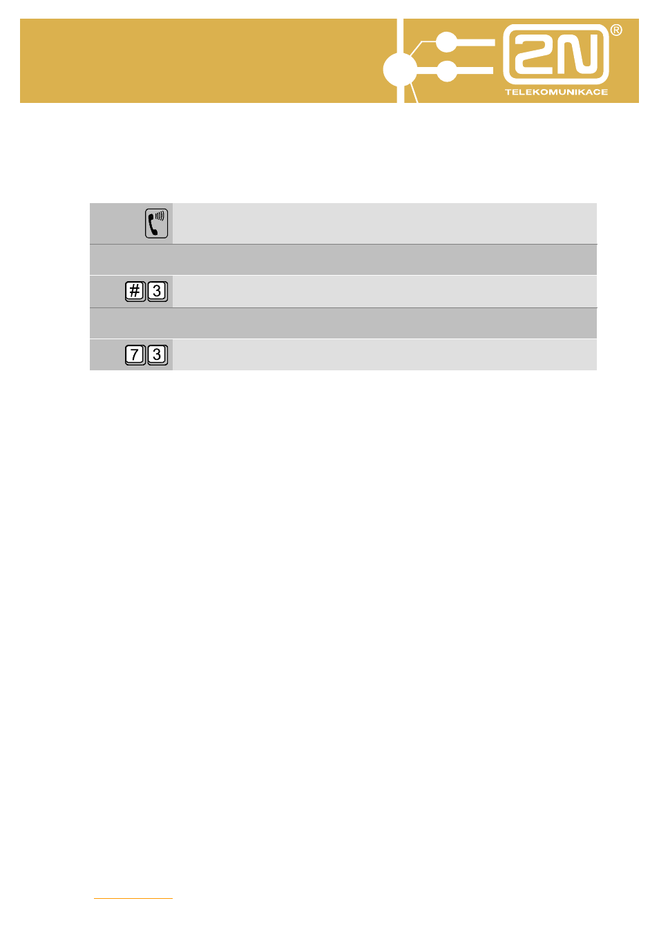 Omega 48 operator services | 2N Omega 48 - Operator Services v1.0 User Manual | Page 25 / 48