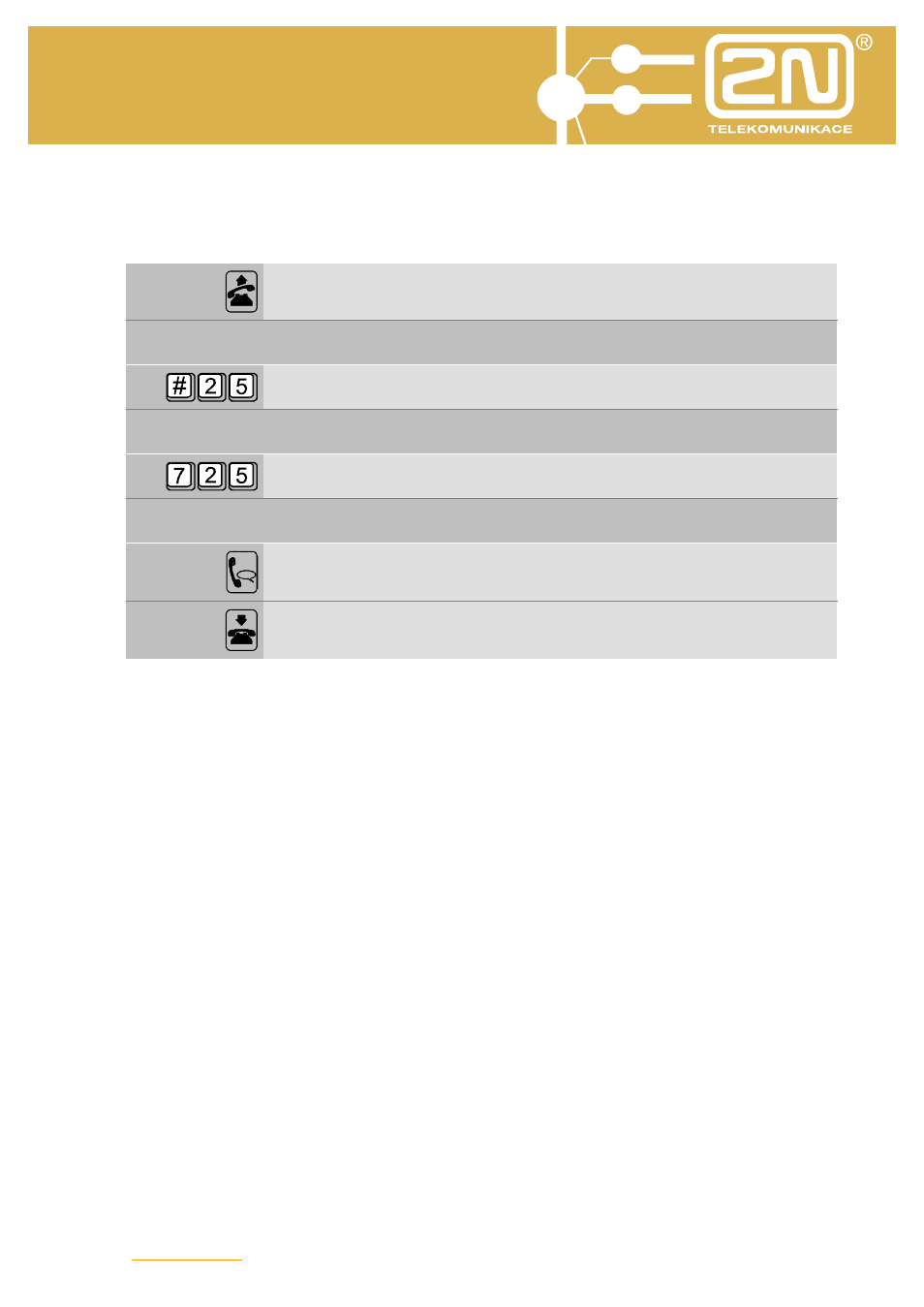 Omega 48 operator services | 2N Omega 48 - Operator Services v1.0 User Manual | Page 35 / 48