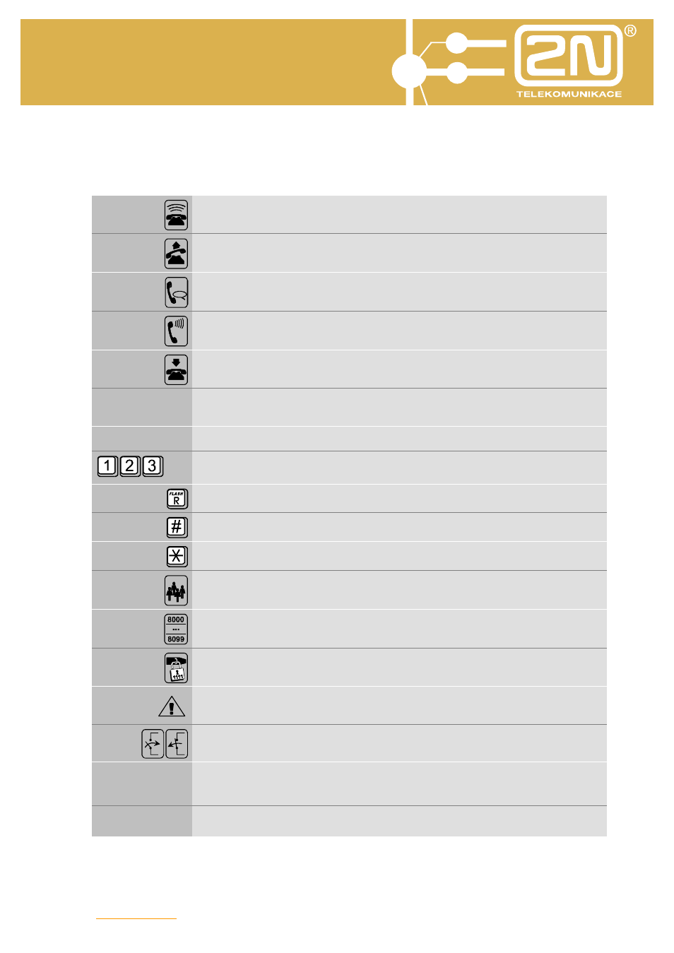 Omega 48 operator services | 2N Omega 48 - Operator Services v1.0 User Manual | Page 4 / 48