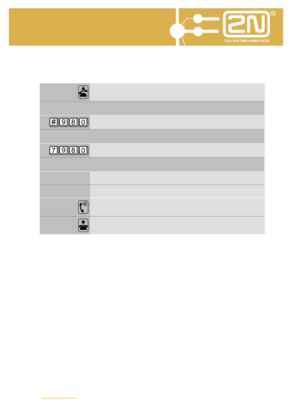 Omega 48 operator services | 2N Omega 48 - Operator Services v1.0 User Manual | Page 42 / 48