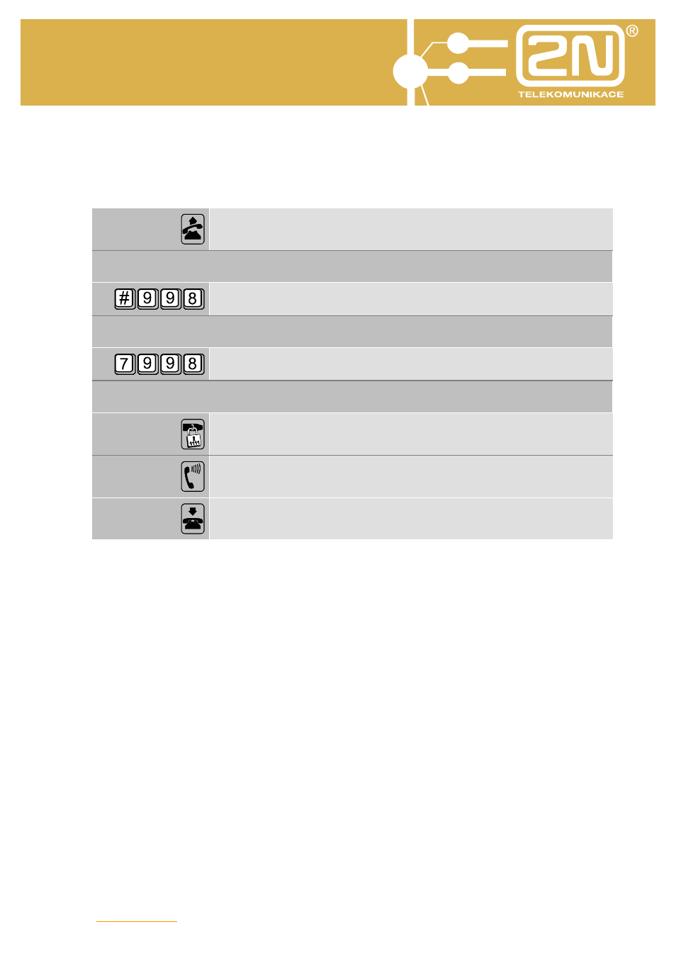 Omega 48 operator services | 2N Omega 48 - Operator Services v1.0 User Manual | Page 46 / 48