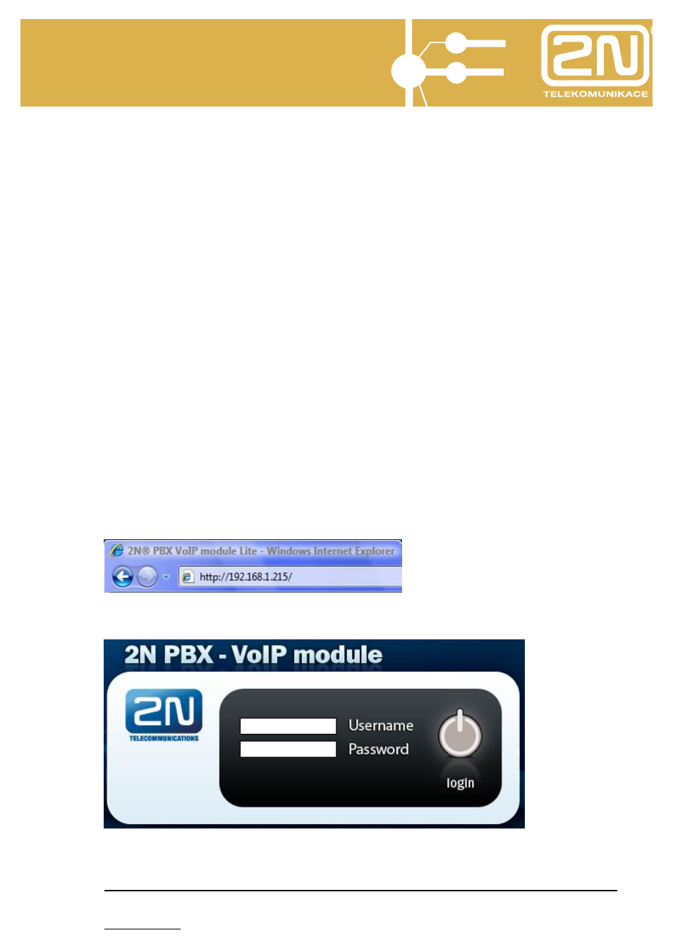 Omega lite voicemail | 2N Omega Series - Voicemail v1.0 User Manual | Page 9 / 31