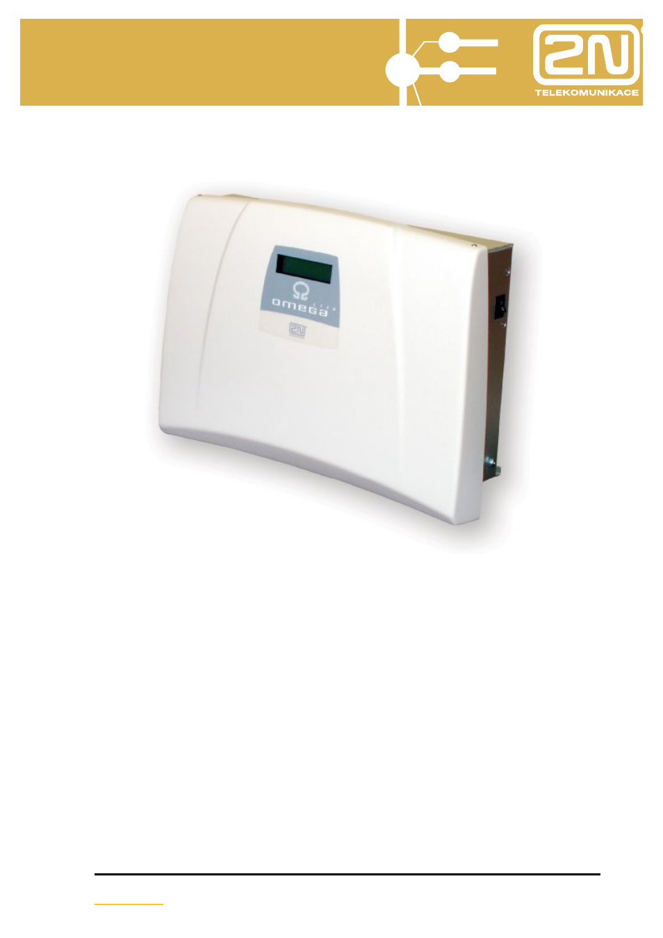 Omega lite installation manual | 2N Omega Lite - Installation Manual v1.5 User Manual | Page 5 / 53