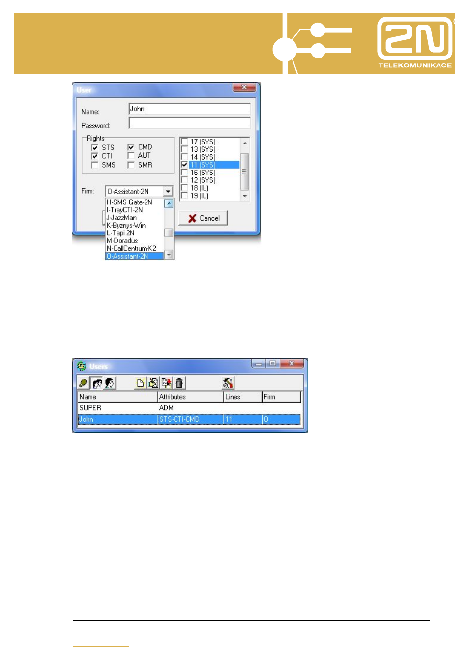 Pbx assistant | 2N Omega Lite PBX Assistant - manual v1.0 User Manual | Page 11 / 49